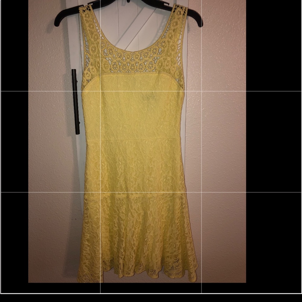 Yellow dress